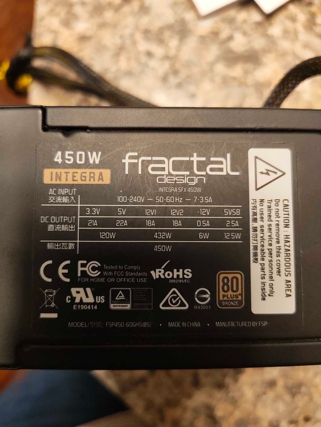 Fractal Design 450W SFX PSU