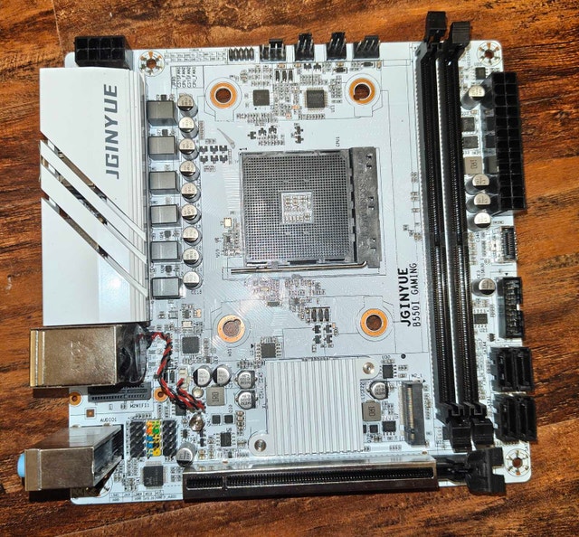 AMD Ryzen 5 5600 JGINYUE B550I Motherboard Bundle - photo 2