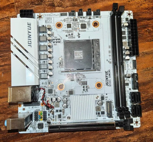 AMD Ryzen 5 5600 JGINYUE B550I Motherboard Bundle - photo 2