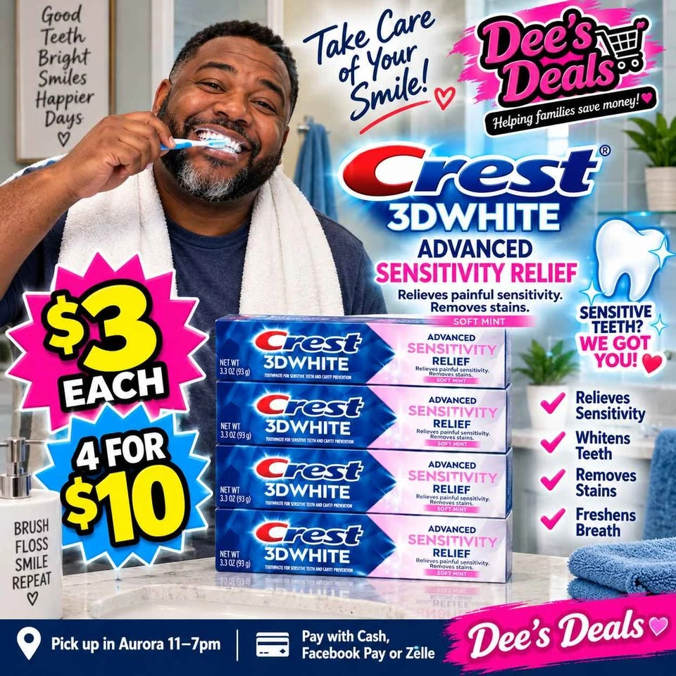 Crest Sensitivity $3 or 4 for $10 - photo 2