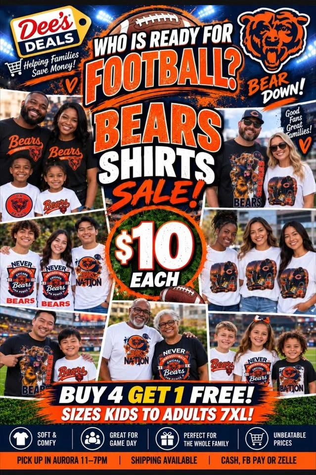 Bears Shirts Sale $10 each - photo 2