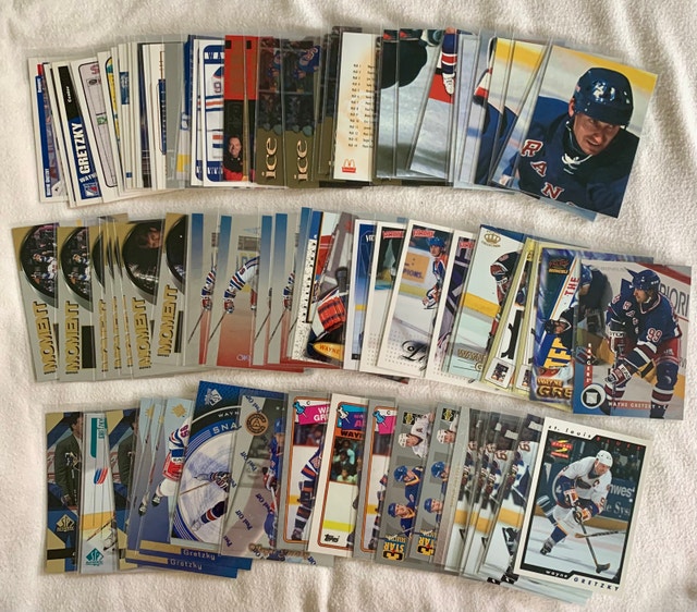 Wayne Gretzky Hockey Card Collection