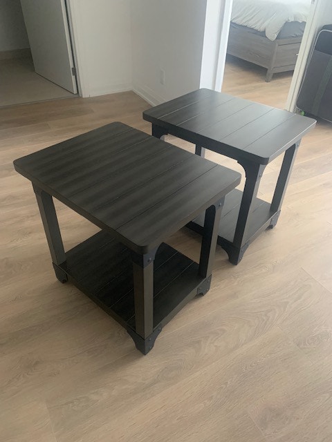 Coffee Table + 2 End Tables Set - photo 2