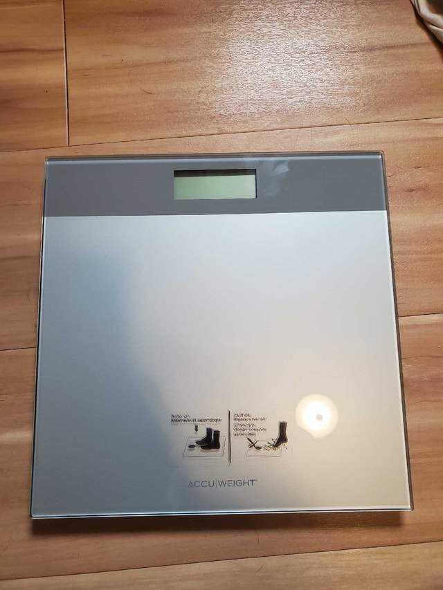 bathroom scale