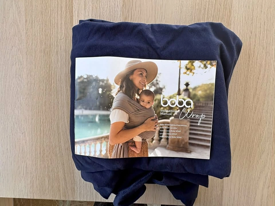 Boba Navy Blue Baby Wrap Carrier