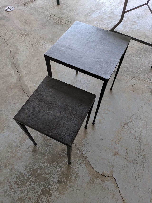 Metal End tables - sturdy - photo 2