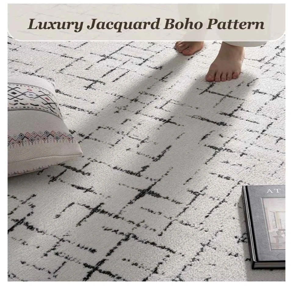 Brand new 8x10 Area Rug - Textured Tufted Modern Neutral - photo 5