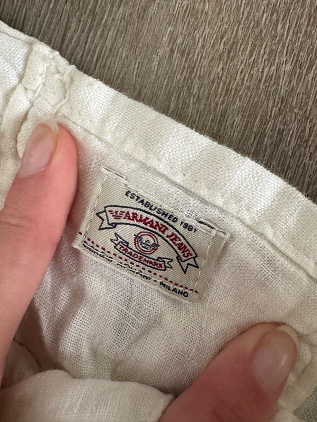 Armani Jeans Linen Pants - photo 2