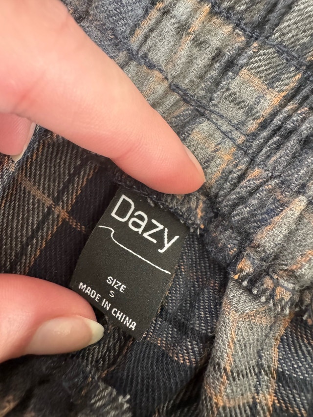 Dazy Plaid Pants (2) - photo 2