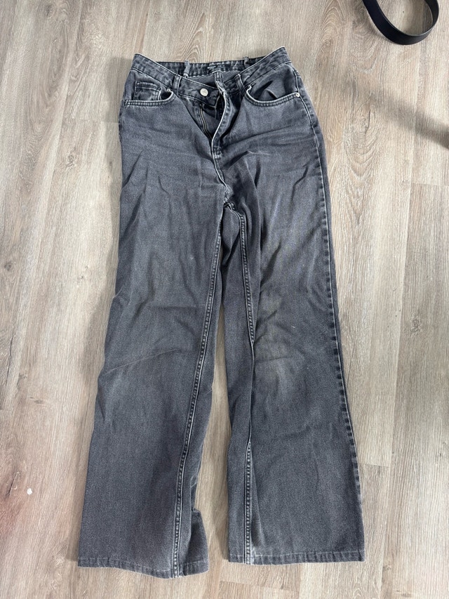 Woman Denim Wide Leg Jeans