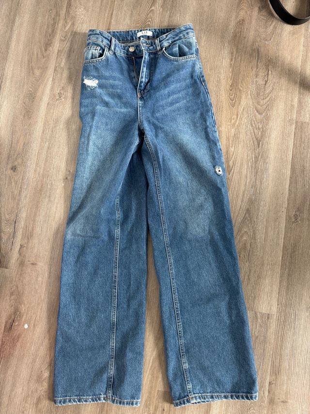 LIB Denim Wide-Leg Jeans