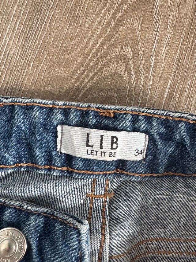 LIB Denim Wide-Leg Jeans - photo 2
