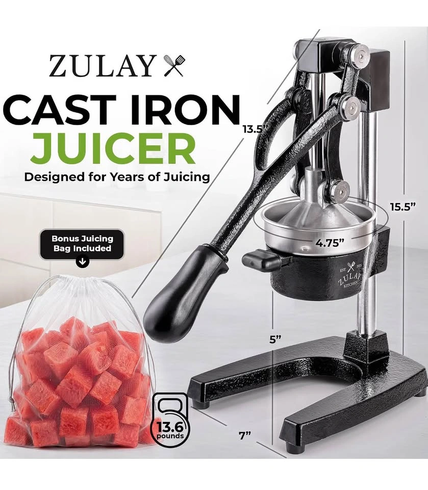 Brand New Cast Iron Citrus Press Juicer - photo 4