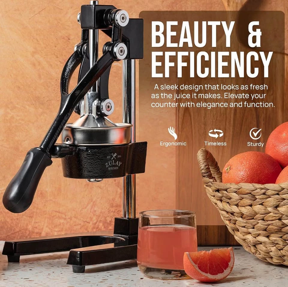 Brand New Cast Iron Citrus Press Juicer - photo 5