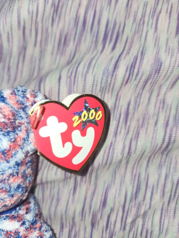 Ty Beanie Baby USA Bear 2000 - photo 2