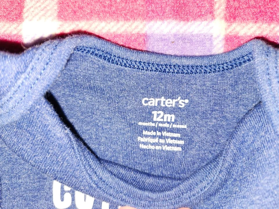 Carter's Cutest Little Sister Blue Bodysuit 12m - photo 3