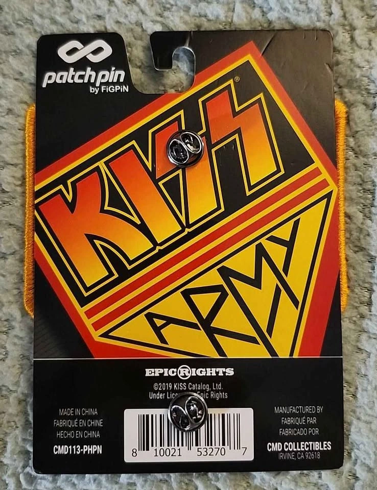 KISS Army Patch Pins - photo 4