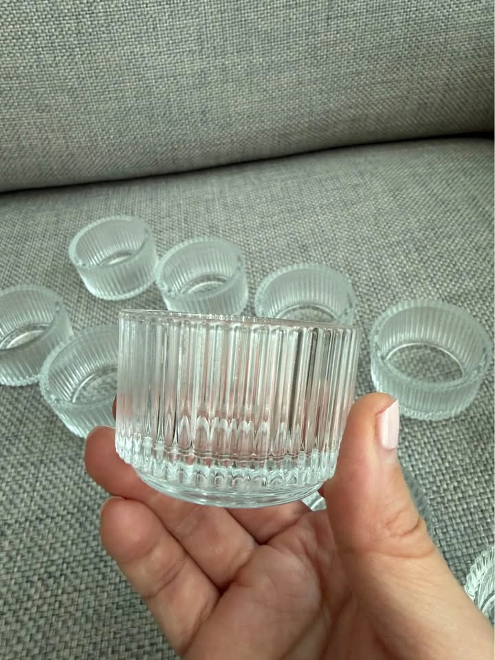 Clear Tealight Holders - photo 3