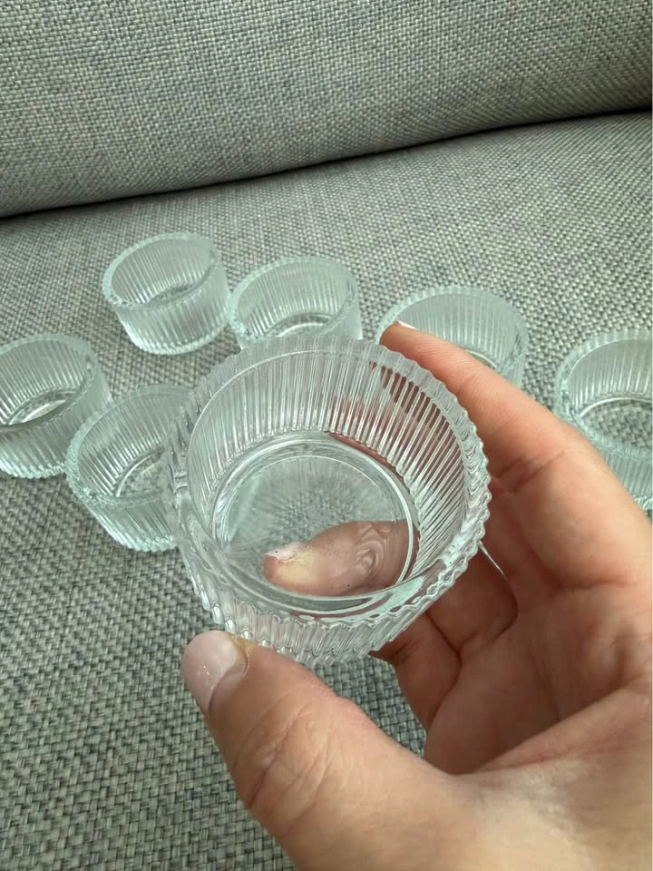 Clear Tealight Holders - photo 4