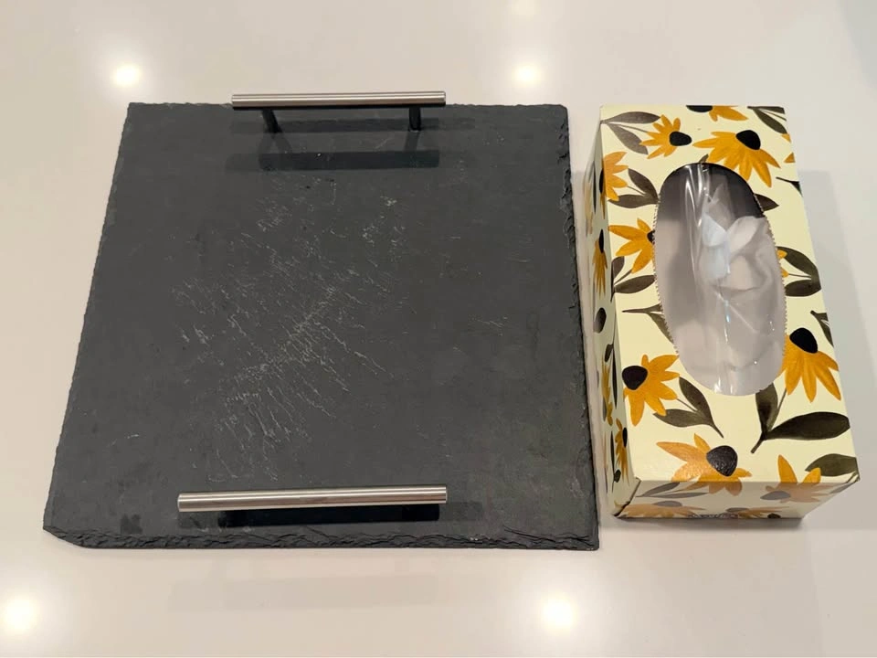 Slate serving tray / Cheese Board - photo 2