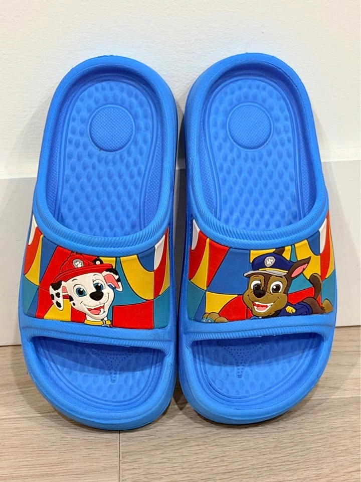 Paw Patrol Blue Slides (US 10.5C / EU27)