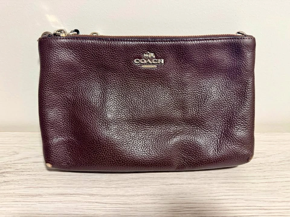 Coach Pebbled Leather Crossbody Bag