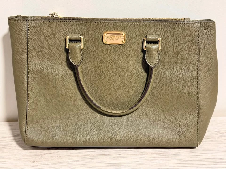 Michael Kors Saffiano Leather Satchel