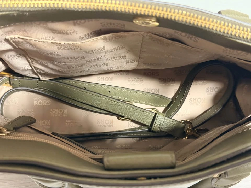 Michael Kors Saffiano Leather Satchel - photo 3