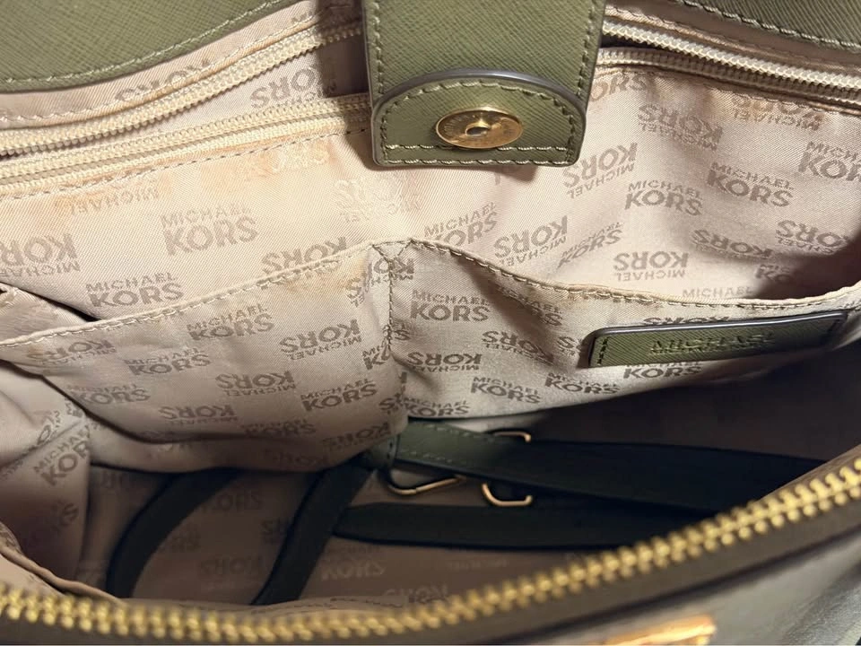 Michael Kors Saffiano Leather Satchel - photo 4