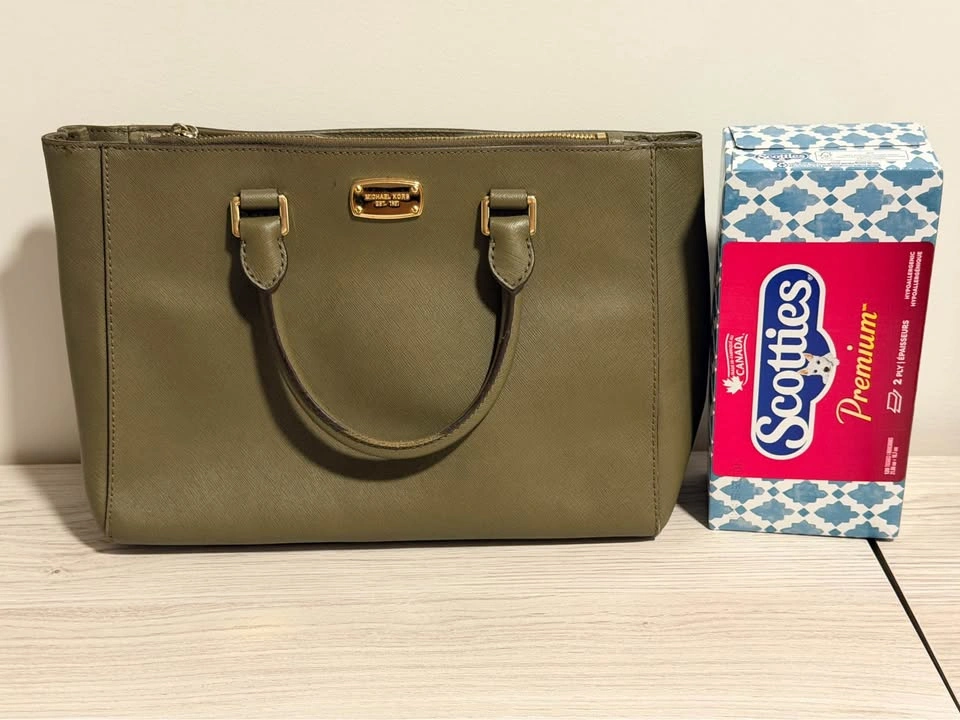 Michael Kors Saffiano Leather Satchel - photo 5