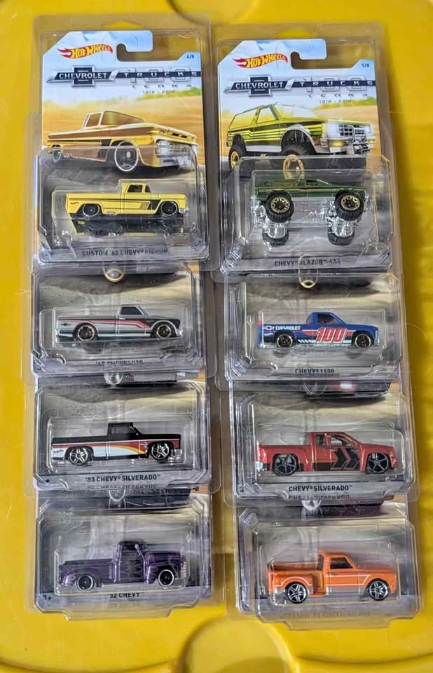 Hot wheels Chevy 100 years full set