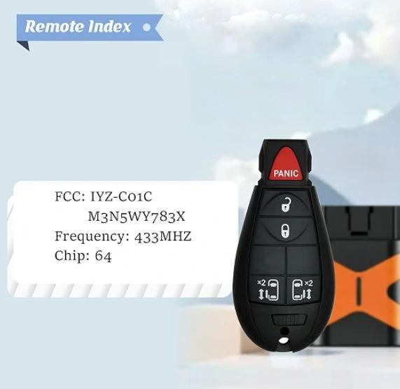 NEW Replacement Car Key Fob for Chrysler - photo 2