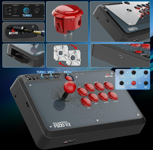 MAYFLASH Universal Arcade Fighting Stick F500 - photo 3