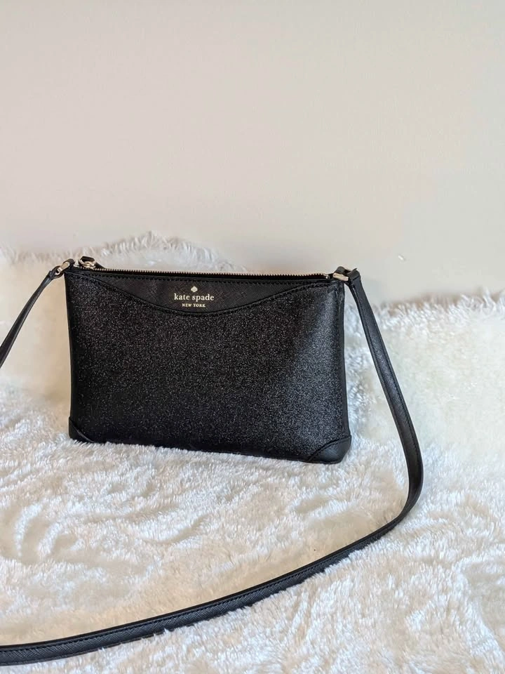 Kate Spade Shimmy Glitter Crossbody Bag - EUC - photo 2