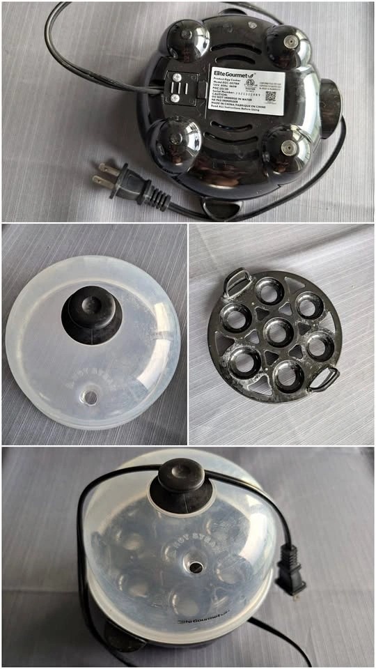 Elite Gourmet Egg Cooker – 7-Egg Capacity