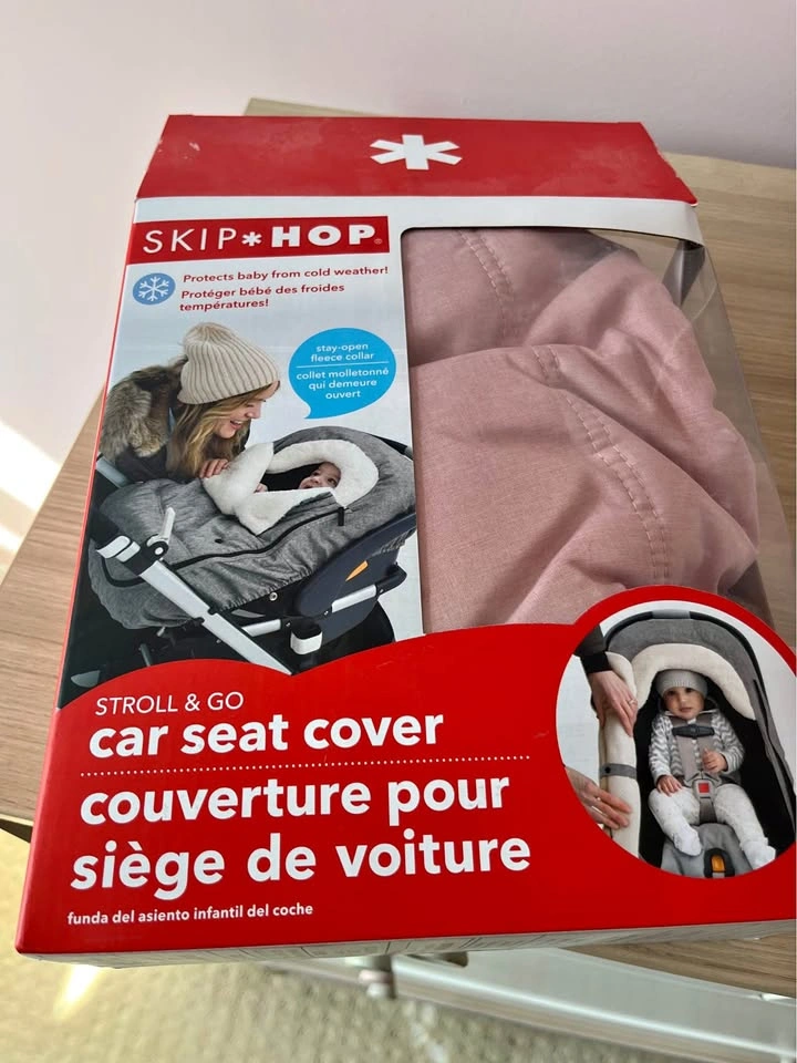 Skip Hop Stroll & Go Car Seat Cover - Pink