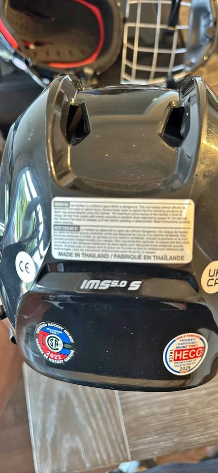 Bauer IMS 5.0 Hockey Helmet with Cage Size Small