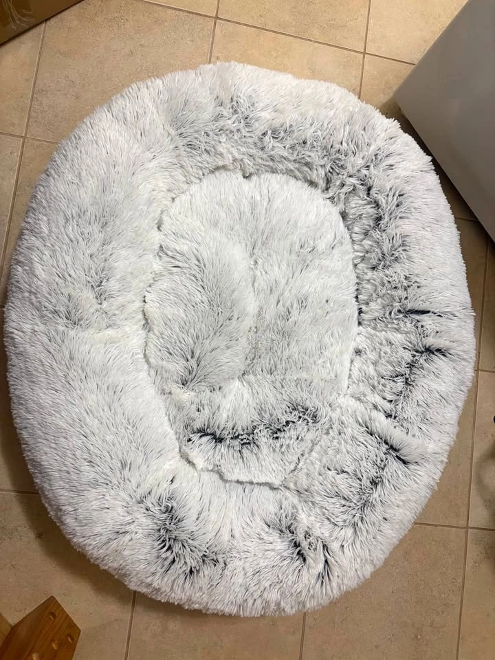 Bowsers Shaggy Donut Dog Bed
