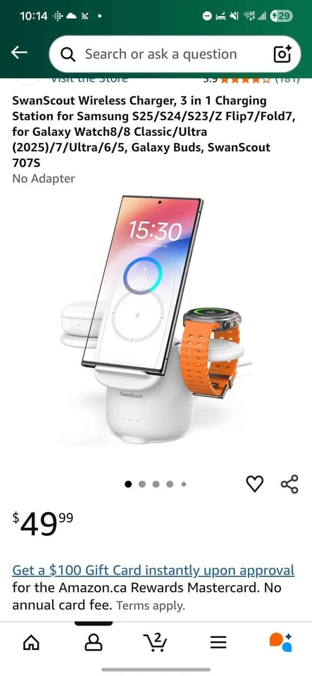 Samsung phone charging station - photo 5