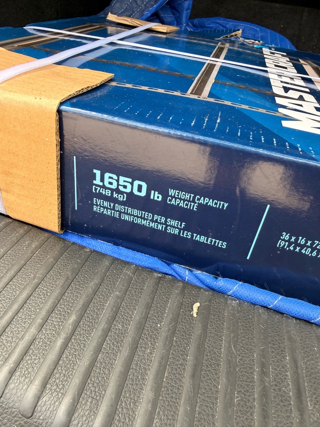 Heavy Duty Shelving- 5 Tire, New, Sealed Box - photo 3
