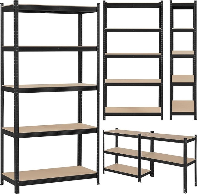 Brand New Heavy Duty 5-Tier Storage Shelf – 180×90×40cm - photo 2