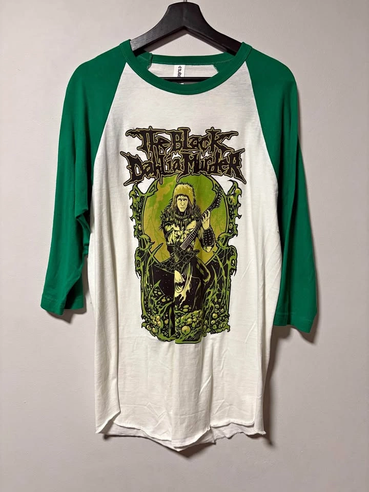 The Black Dahlia Murder Barbaric Shredding Medium Raglan Green