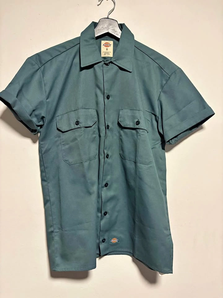 Dickies Short Sleeve Work Shirt Small Mens