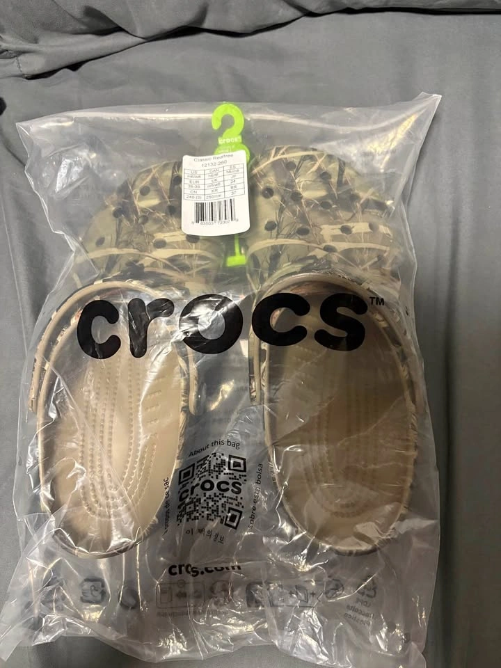 Crocs Classic Realtree Clogs M6 W8