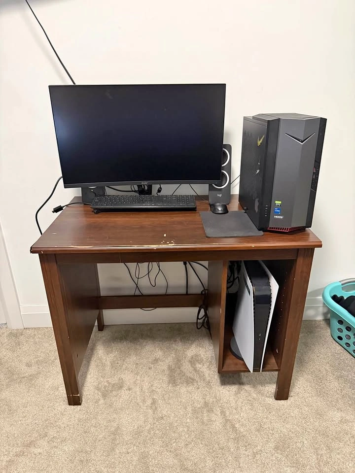 IKEA BRUSALI Desk - Brown
