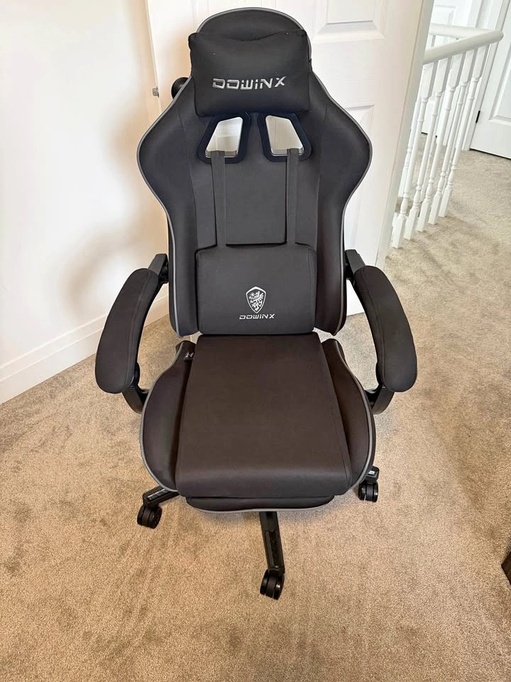 Dowinx Fabric Gaming Chair - Black