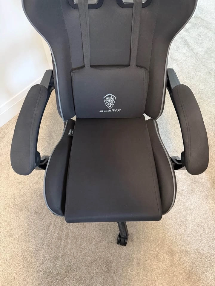 Dowinx Fabric Gaming Chair - Black - photo 3