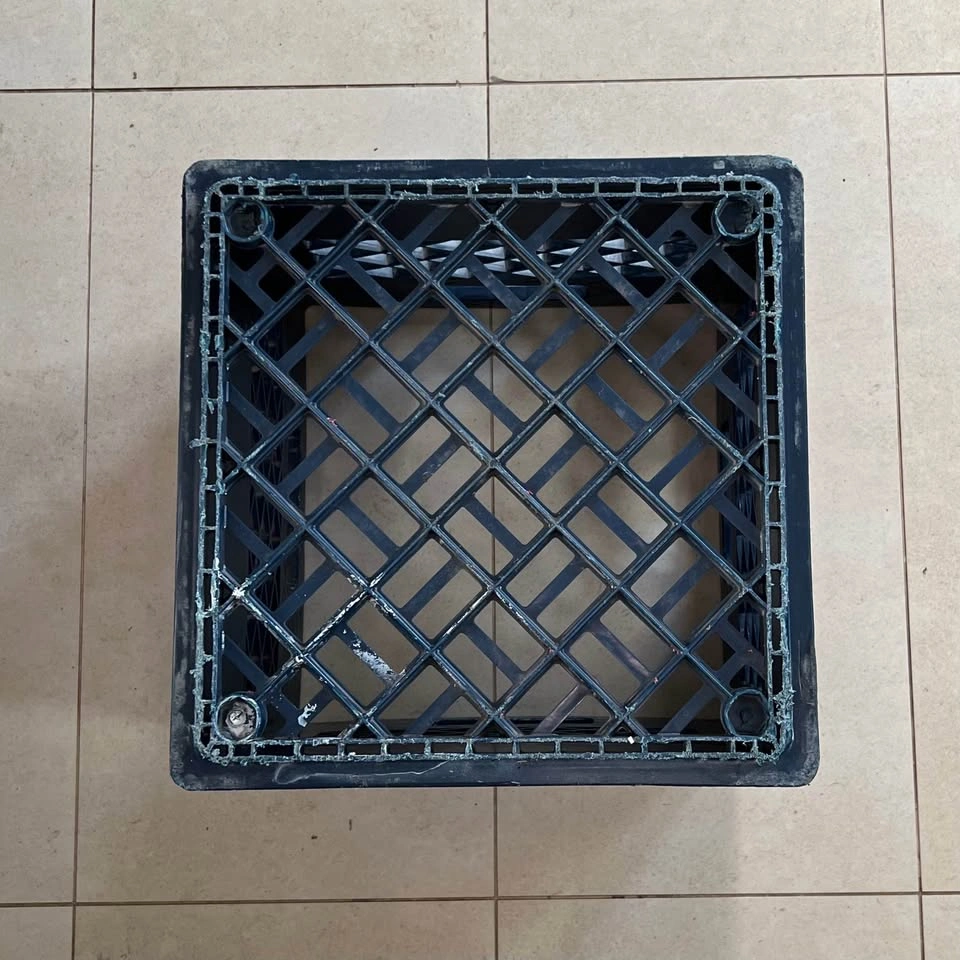 Dark Blue Heavy Duty Milk Crate 11” x 13” x 13” - photo 5