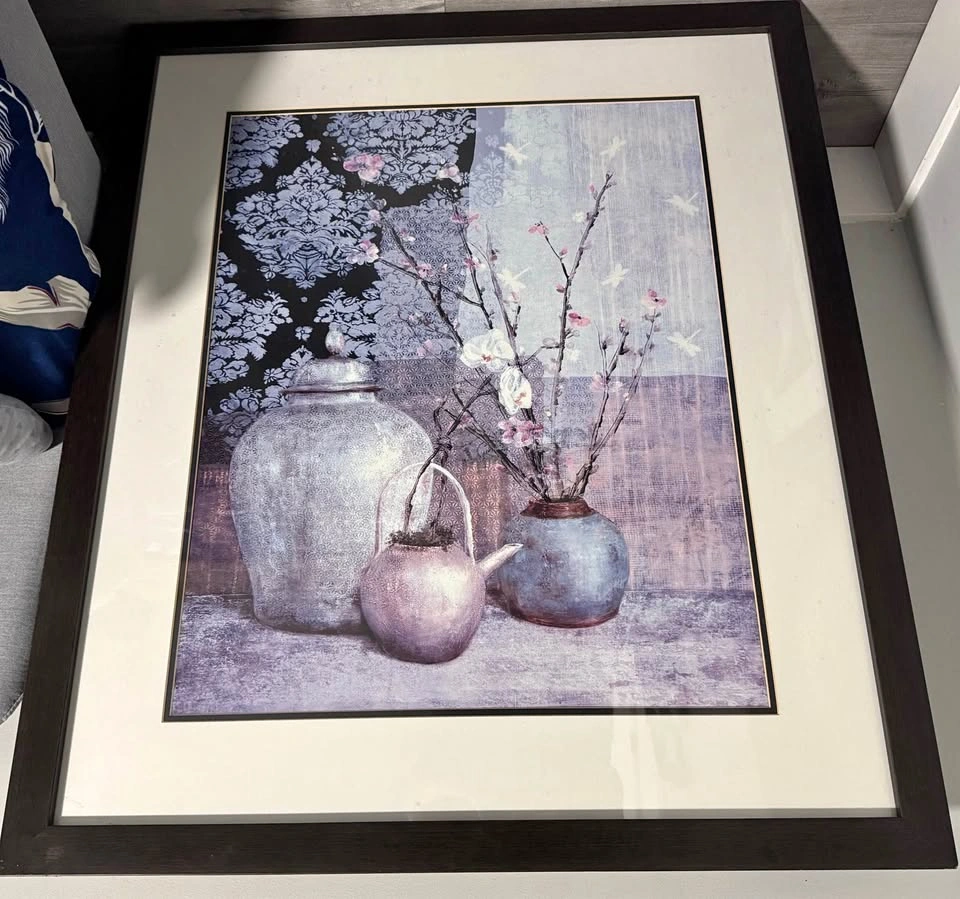 Large Framed Still Life Art Print
