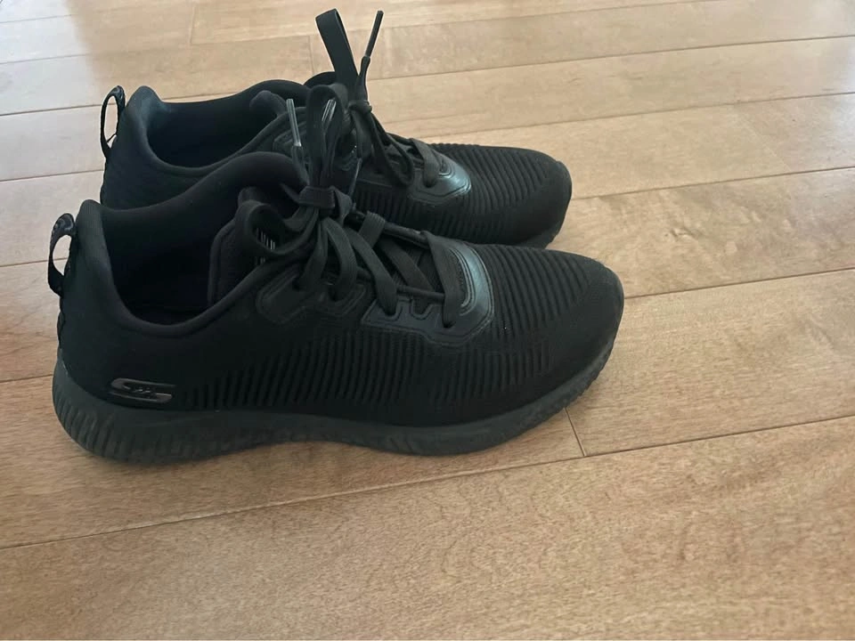 Skechers Black Knit Athletic Sneakers - photo 3